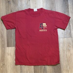 Texas A&M Comfort Colors Maroon Short Sleeve Crewneck Shirt - M